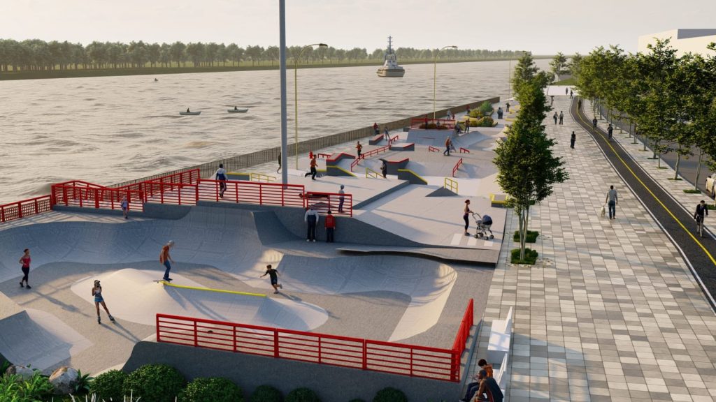 Barranquilla tendrá Skatepark de talla internacional en el Gran Malecón 1 Gi8se1wXQAISekU