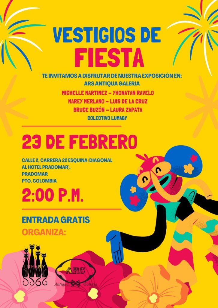 "Vestigos de fiesta": Una exposición que celebra el arte y la identidad cultural 1 IMG 20250222 WA0024