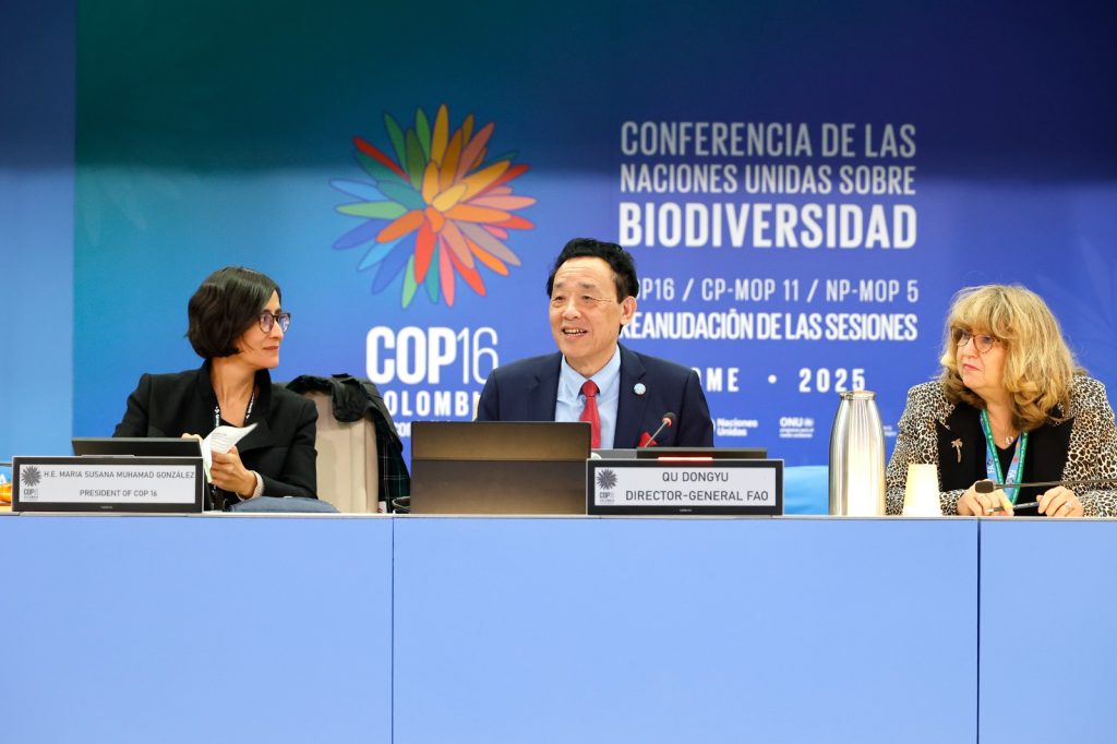 La FAO da la bienvenida a la COP16.2 de las Naciones Unidas sobre la Diversidad Biológica 1 WhatsApp Image 2025 02 24 at 21.00.01 1