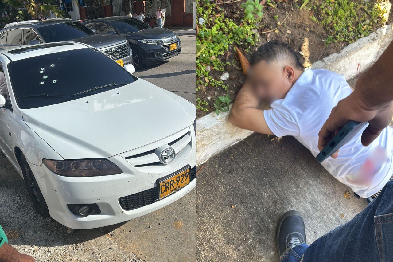 Ataque sicarial sacude el norte de Barranquilla un herido y dos capturados