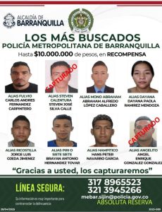 Cartel de los mas buscados en Barranquilla 3 768x1003 2