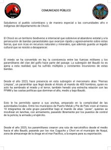 ELN paro