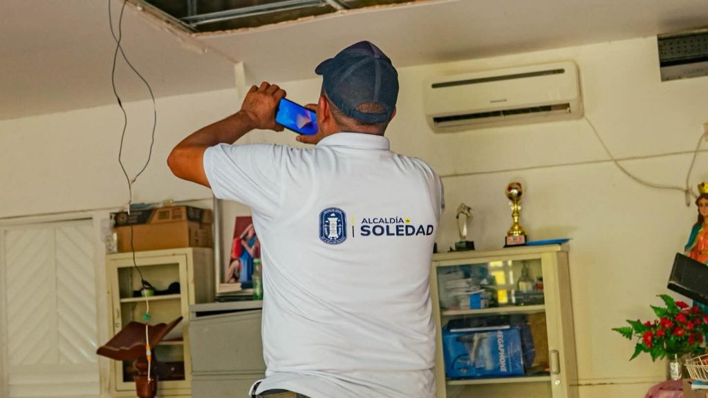 Alcaldia de Soledad prioriza reparaciones en colegios afectados por lluvias durante el fin de semana 3