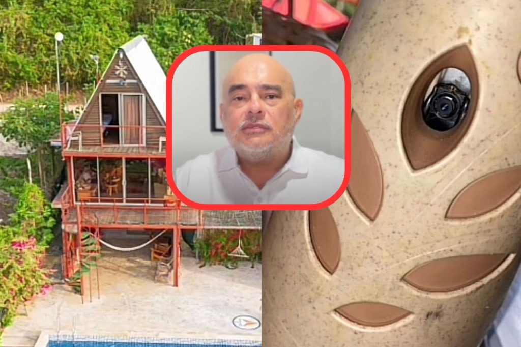 Dueno de chalet en Turbaco responde a polemica por camara oculta