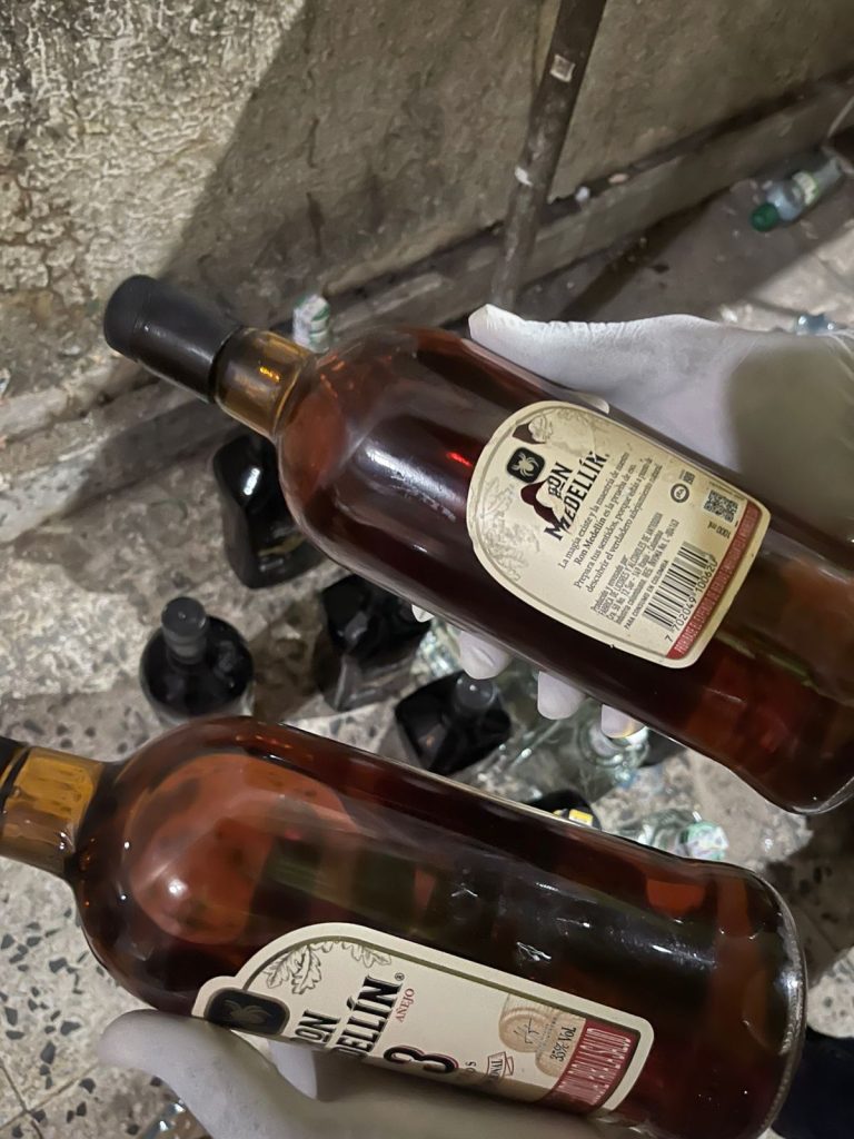 Fabrica de licor adulterado en Las Nieves 2