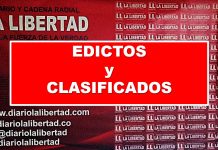 Edictos y Clasificados – Octubre 25 de 2025