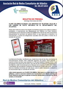 Líderes del Pacto Histórico denuncian bloqueos en líneas móviles de CLARO en el Atlántico durante jornada de consulta 1 111 10