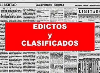 Edictos y Clasificados – Octubre 27 de 2025 EDICTOS Y CLASIFICADOS WEB