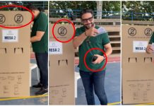 Agmeth Escaf desata polémica por uso del celular en puesto de votación durante la consulta del Pacto Histórico ¿viola o no la norma electoral?