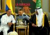 Presidente Petro llega a Riad y se reúne con el príncipe heredero de Arabia Saudí