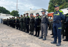 Policía del Cesar desplegó durante el Día de Brujitas más de 600 uniformados