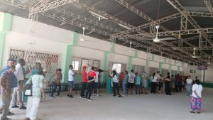 Congestión y largas filas marcan la jornada de votación en El Banco, Magdalena 1 572483962 1120642326911832 1564598554813364171 n