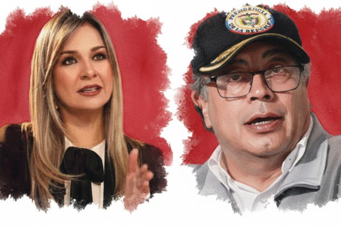 “Aquí espero, no le tengo miedo” Vicky Dávila desafía a Petro tras anuncio de denuncia por sedición