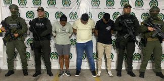 Capturan a tres cabecillas del ‘Clan del Golfo en Atlantico