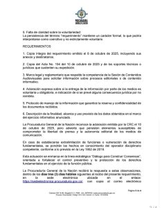 Procuraduría General advierte que “podría persistir riesgo de vulneración constitucional relevante para la libertad de Prensa” 2 G3OyMhhWsAI7xi8