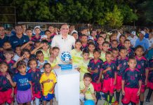 En Santa Marta construyen el escenario recreodeportivo ‘el pando sí puede’ para impulsar el deporte y la integración comunitaria