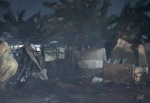En Villa Caracas voraz incendio dejó a nueve familias sin hogar en Barranquilla